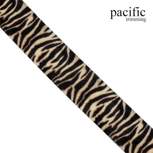 1 1/16 Inch Animal Skin Patterned Elastic