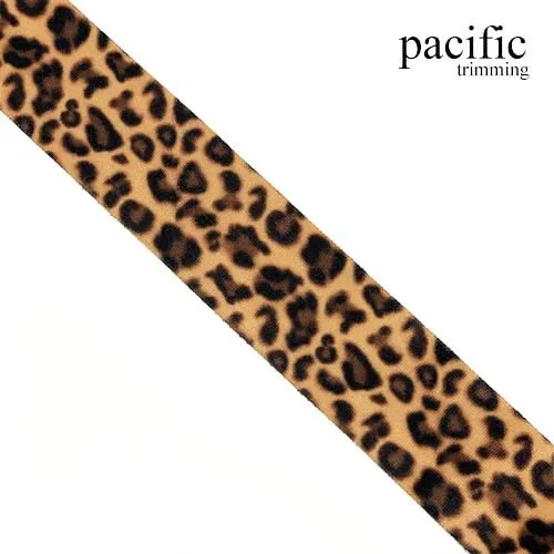 1 1/16 Inch Animal Skin Patterned Elastic