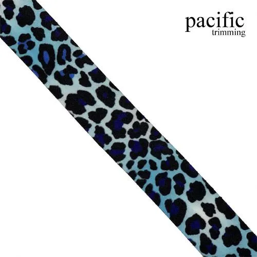 1 1/16 Inch Animal Skin Patterned Elastic