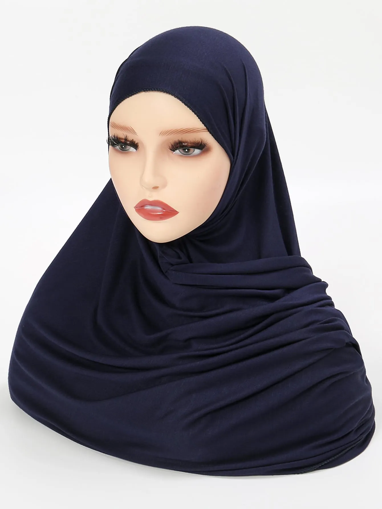 1pc Casual Soft And Comfortable Packable Headscarf