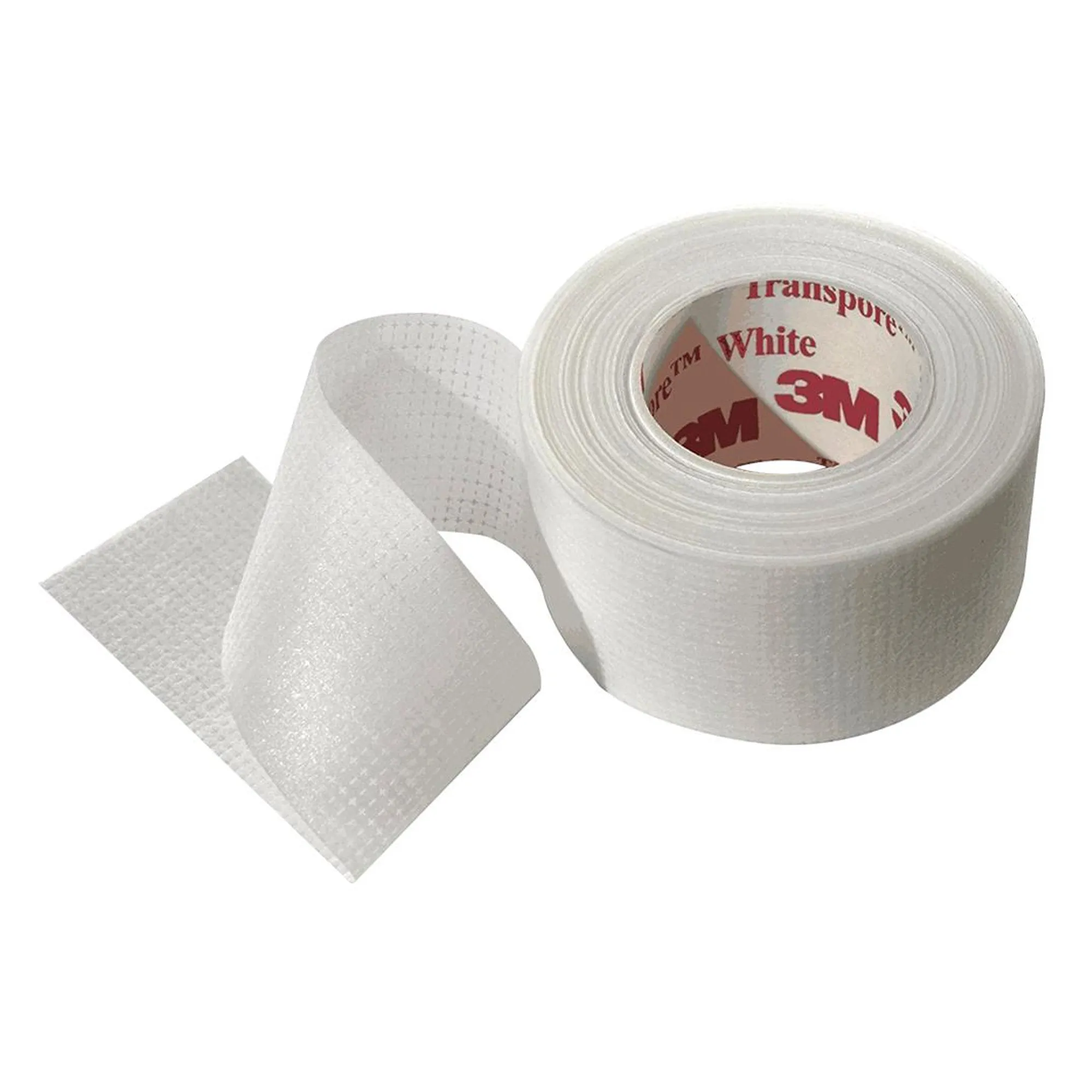 3M™ Transpore™ Plastic Medical Tape, 1/2 Inch x 10 Yard, Transparent, 1 Case of 240