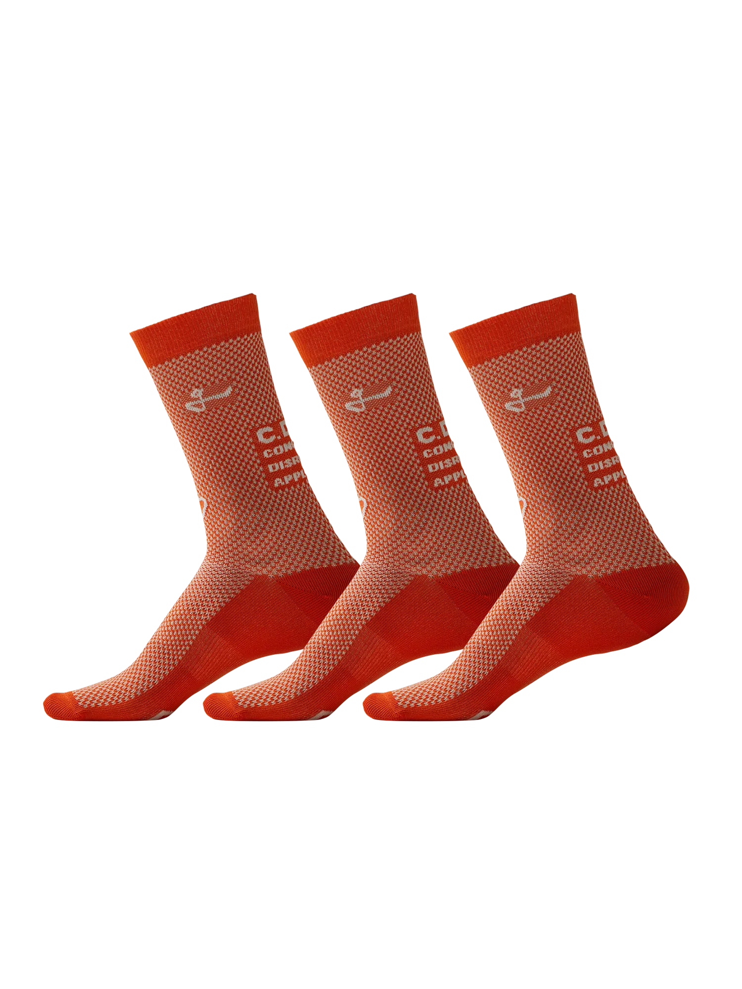 3PACK C.D.A-SOCKS ORANGE