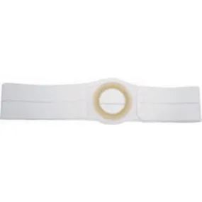 4" White, Regular Elastic, Nu-Form Belt, Prolapse Flap, Extra Large, 3" Center Opening