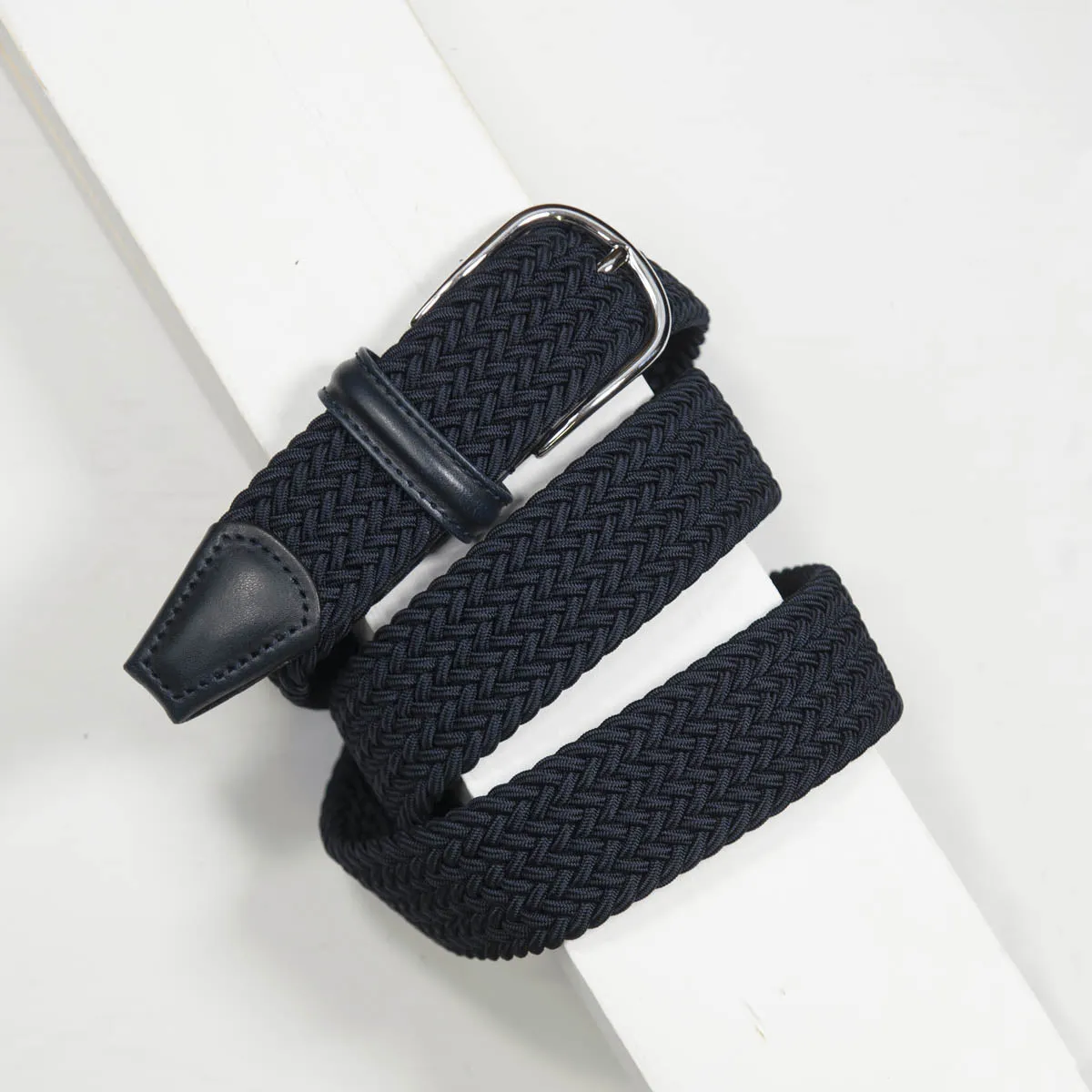 Anderson Elastic Belt - Navy