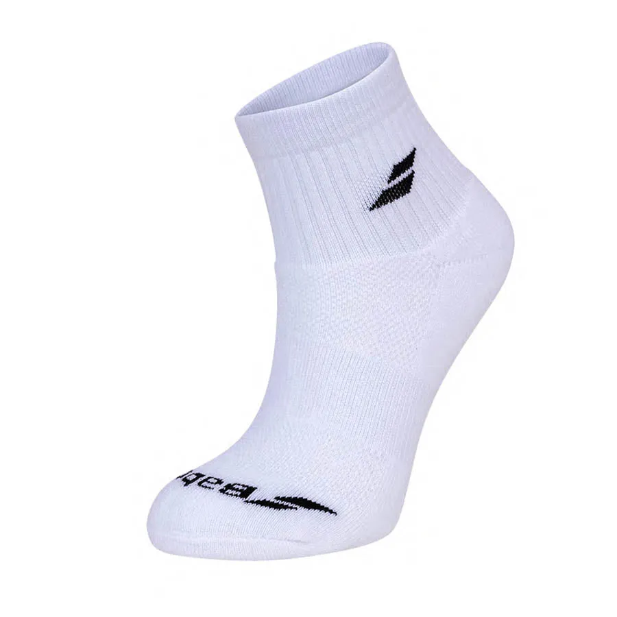 Babolat 5UA1401 Quarter Socks 3 Pack White