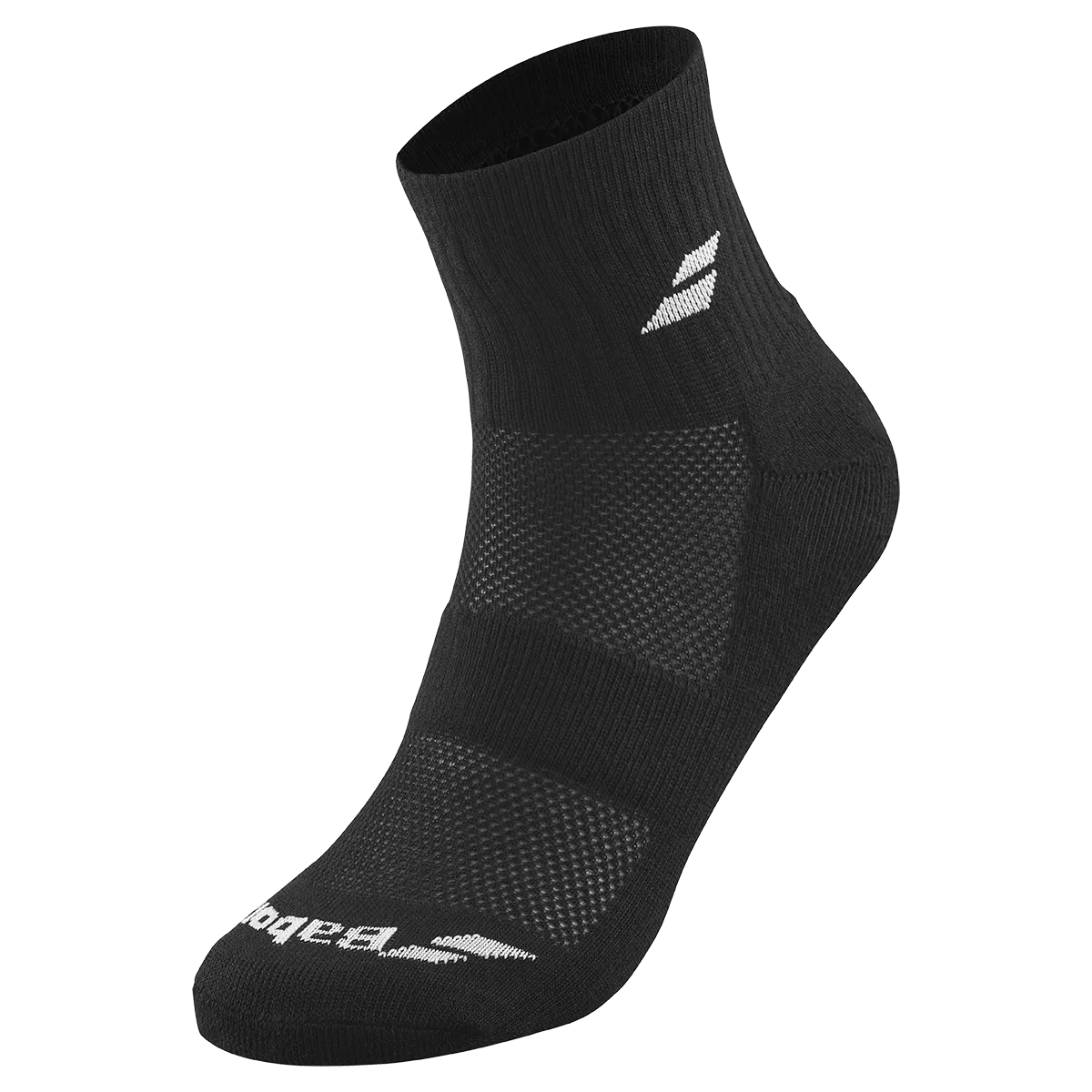 Babolat Men's Quarter 3 Pack Socks Black