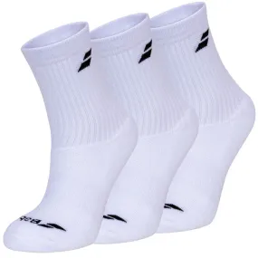 Babolat Unisex Long Tennis Athletic Socks 3 Pack Medium