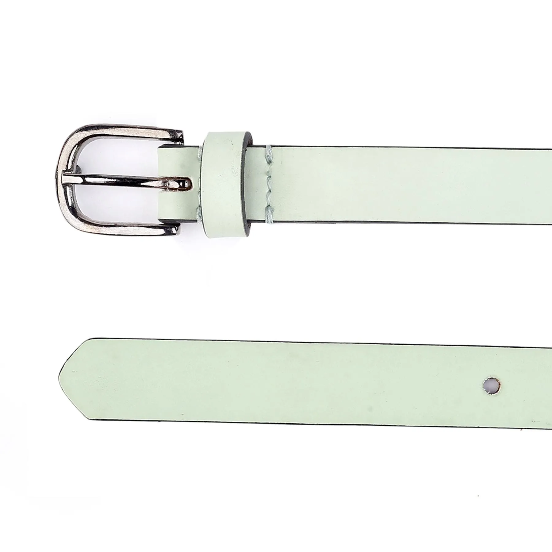 Bacca Bucci Women Leather Belts with Imported Nickle Free Buckle | Width : 20 MM | Solid Color Luster Finish Belt