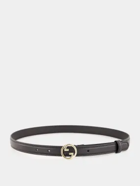 Black Blondie Thin Belt