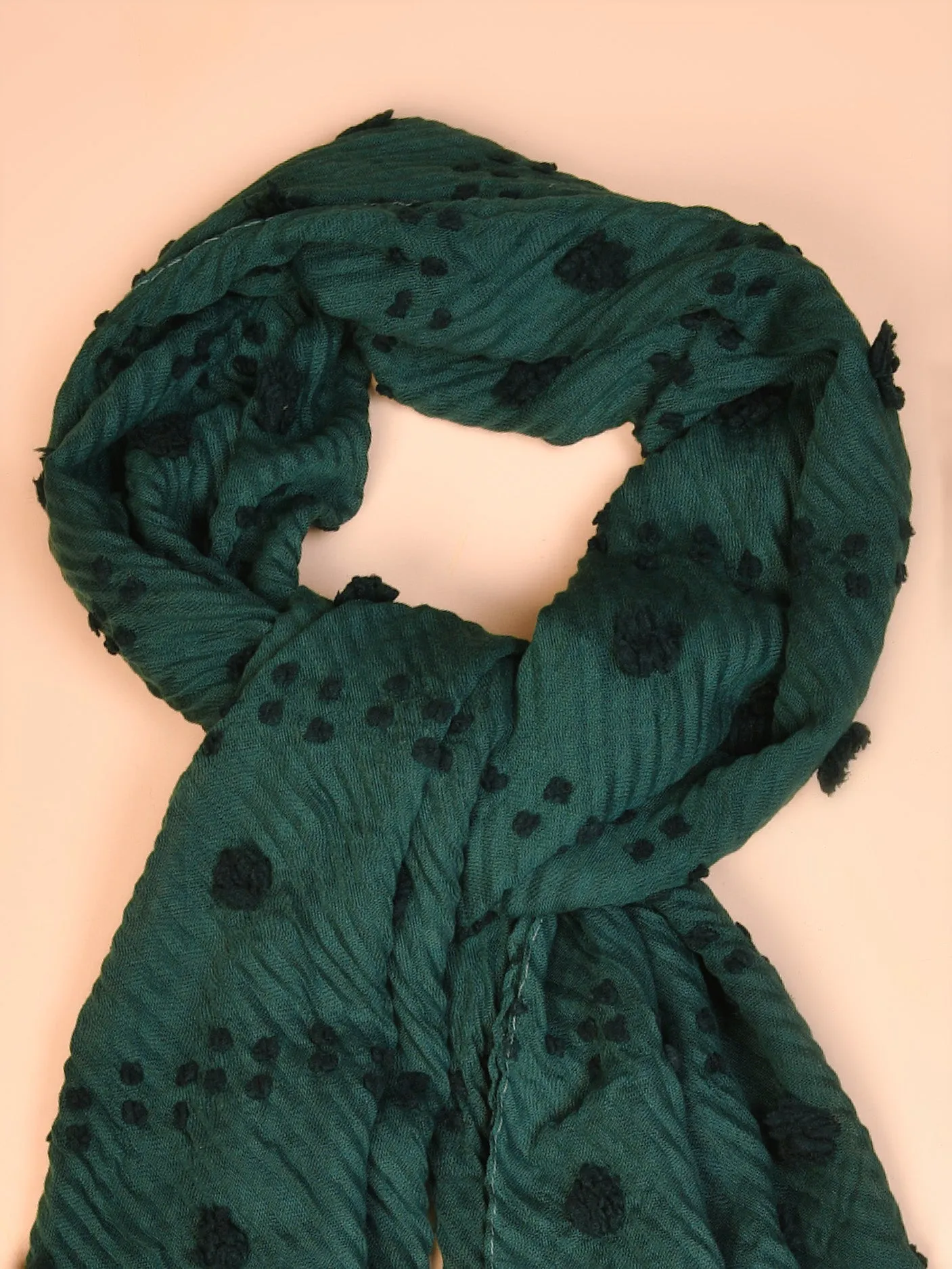 Broshia Viscose Crush Scarf