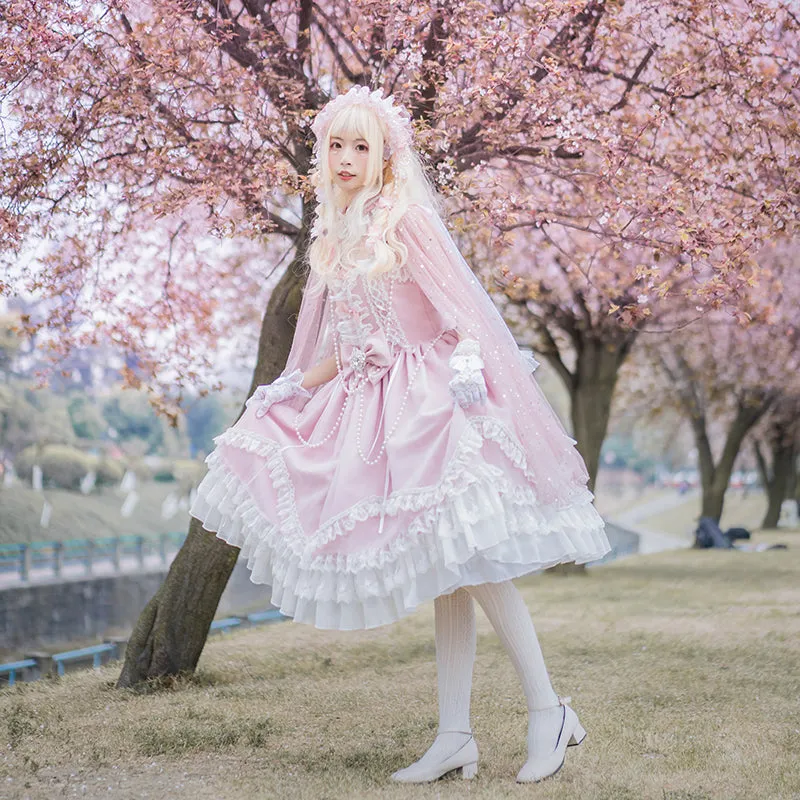 (Buyforme)Fairy Tales~Fate Quartet Bridal Lolita Gothic Accessories Blouse