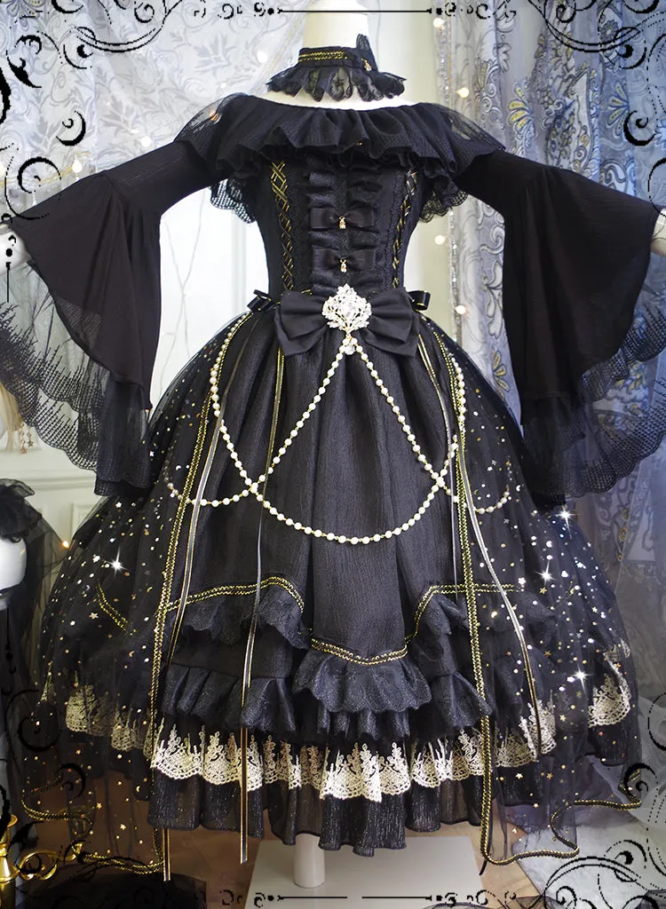 (Buyforme)Fairy Tales~Fate Quartet Bridal Lolita Gothic Accessories Blouse