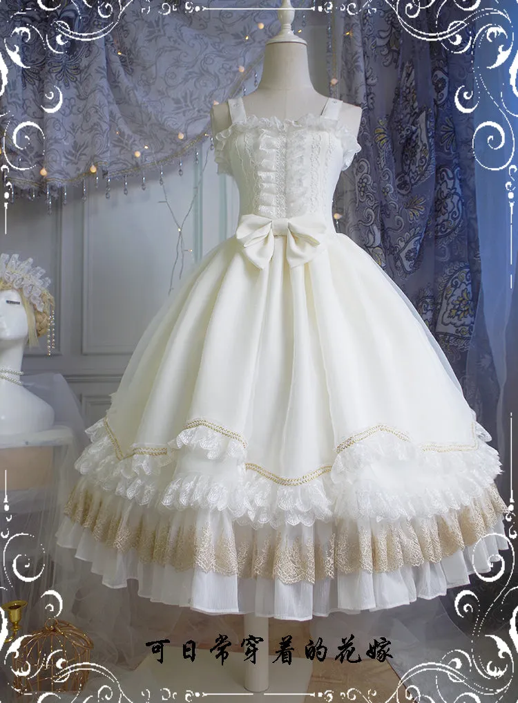 (Buyforme)Fairy Tales~Fate Quartet Bridal Lolita Gothic Accessories Blouse