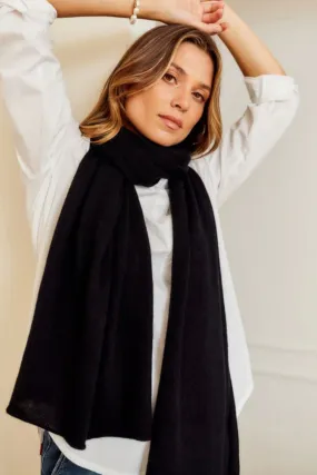 Cashmere Scarf | Black