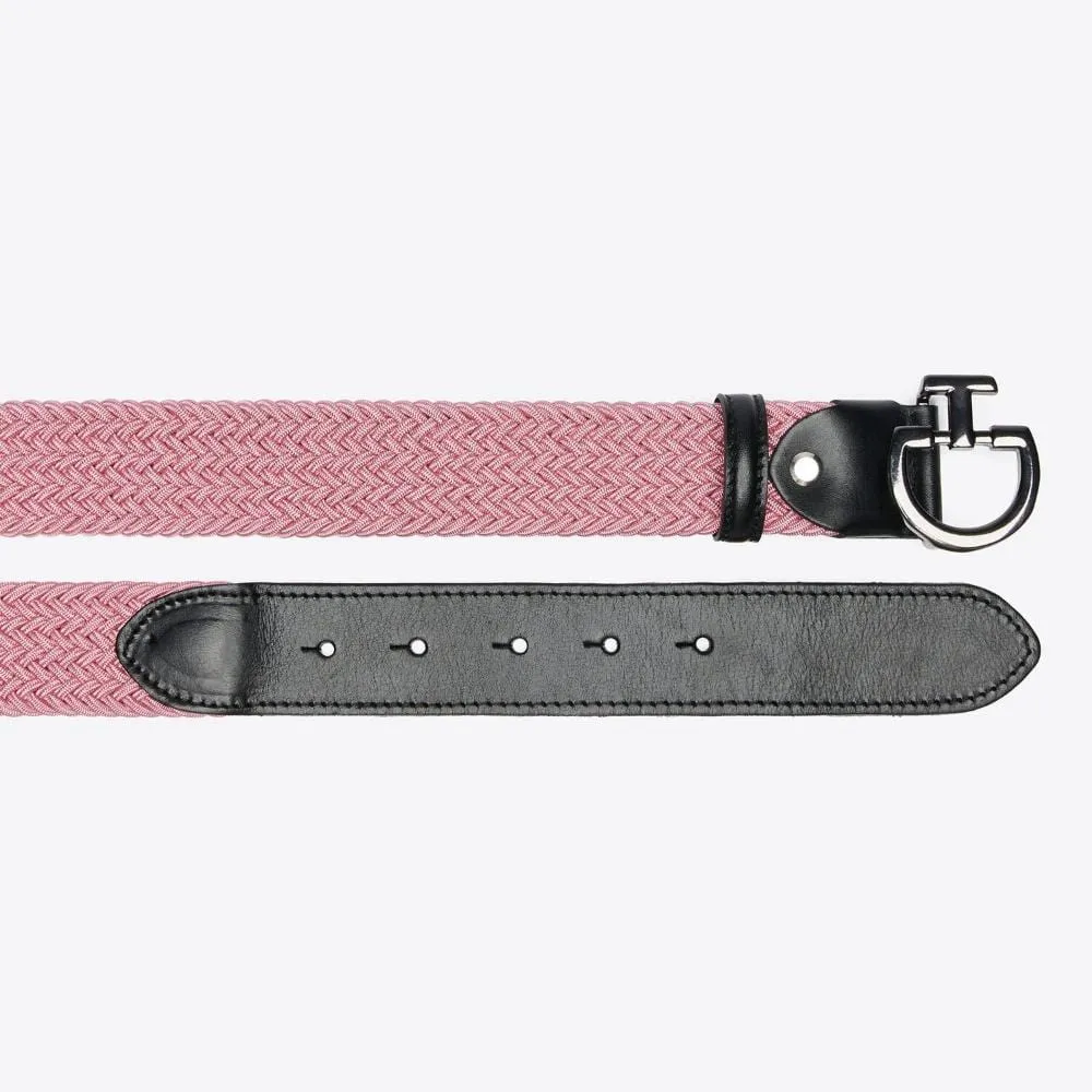 Cavalleria Toscana Elastic Logo Belt - Pink