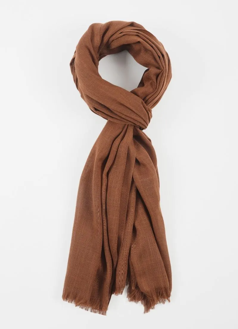 Chocolate Cotton Soft scarf