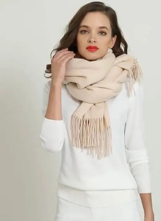 Crazy Soft Cashmere Travel Wrap/Scarf in 12 Colors