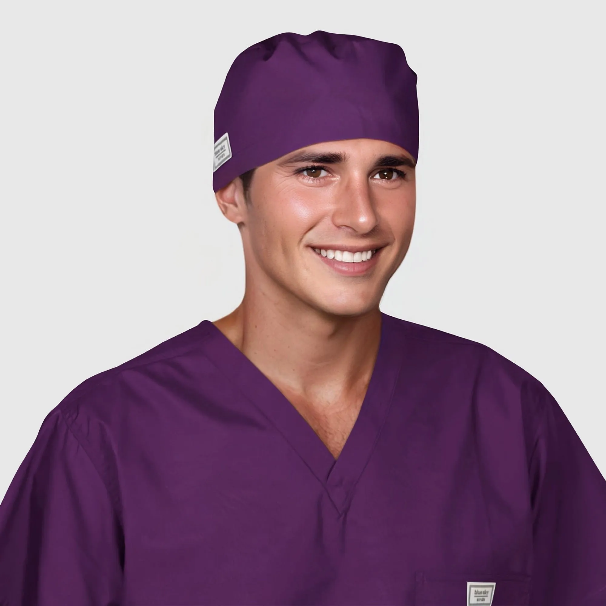 Eggplant - Mens Scrub Hats