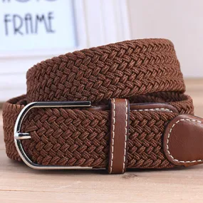 Elastic Men's Casual Luxury Belt