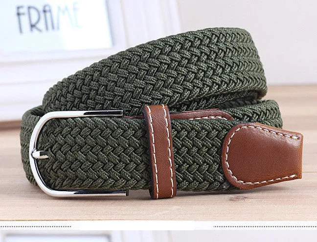 Elastic Men's Casual Luxury Belt