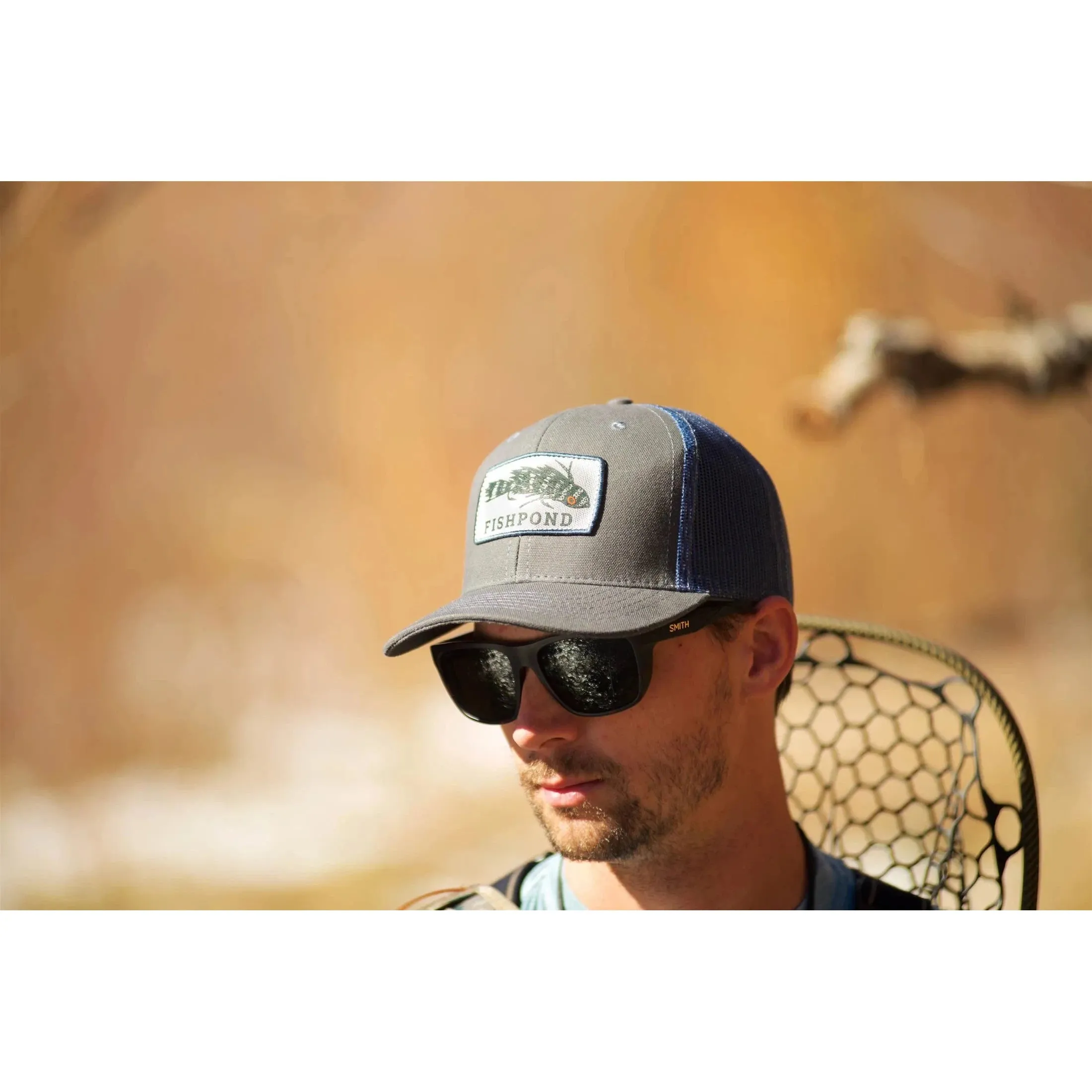 Fishpond Meathead Hat - Charcoal/Slate