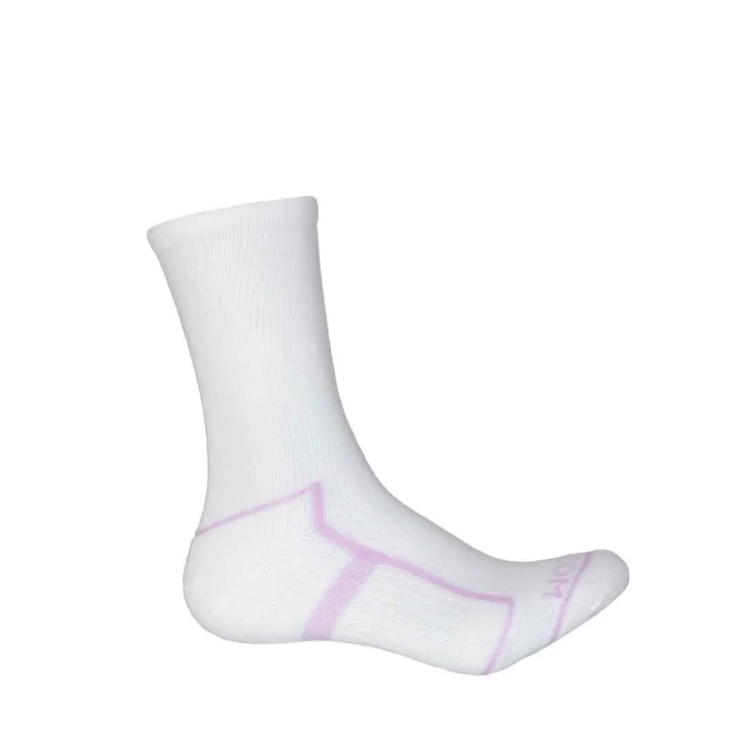 Fruit of The Loom - Women's 5 Pack Crew Sock (FRW10535C5 WHAST)