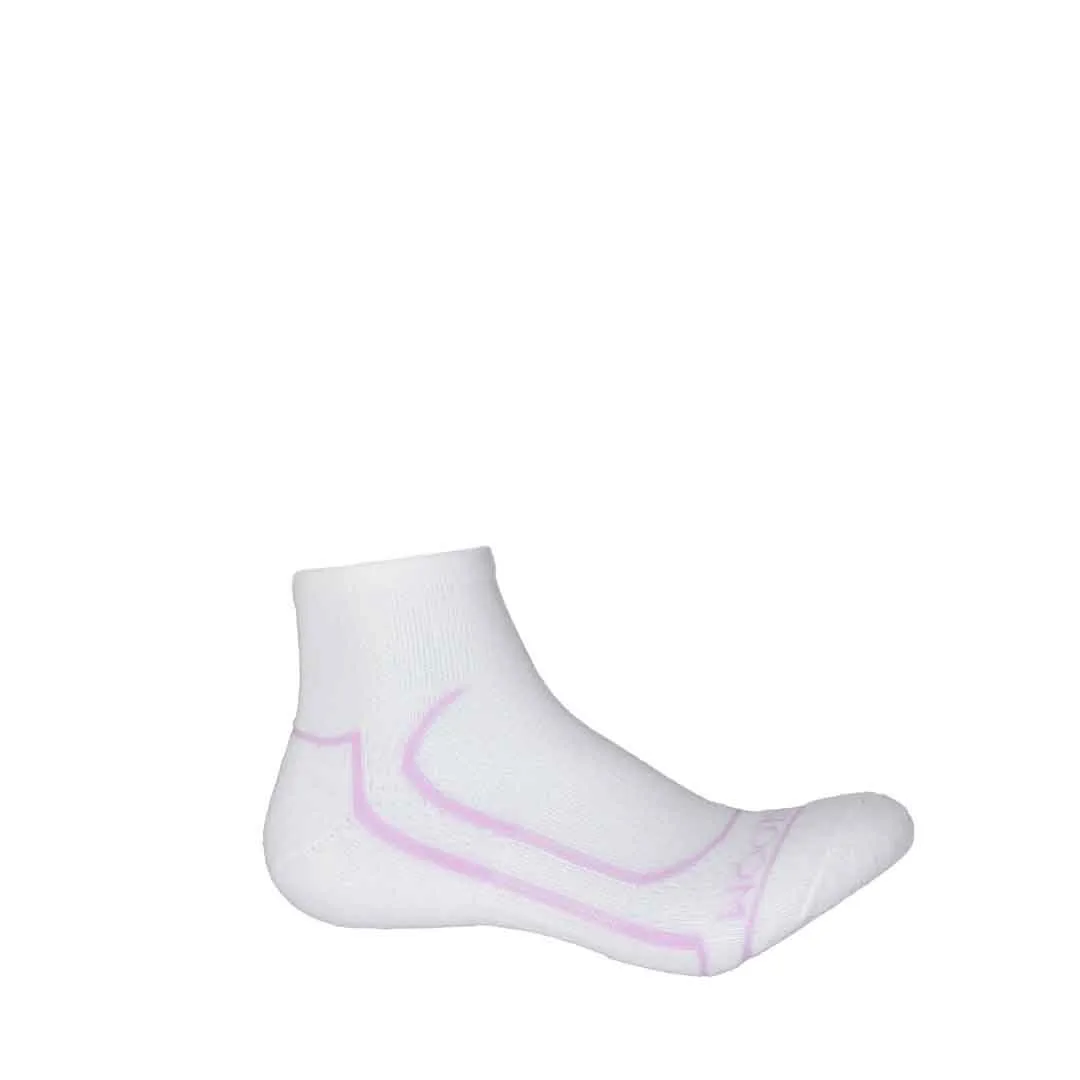 Fruit of The Loom - Women's 6 Pack 1/4 Sock (FRW10301Q6 WHAST)