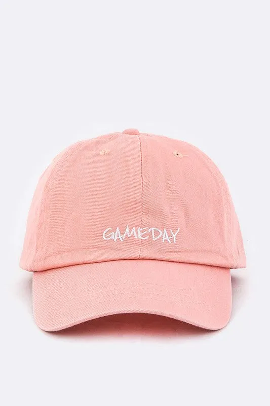 GAMEDAY Embroidery Washed Cotton Cap