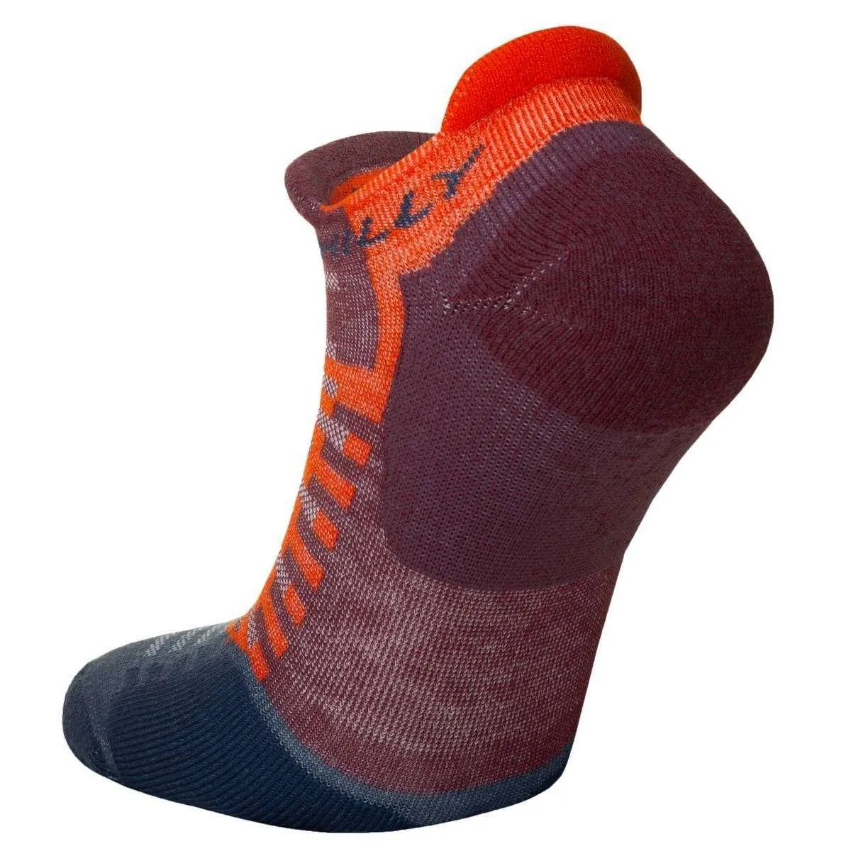 Hilly Active Socklet Min Socks - Burgundy/Orange