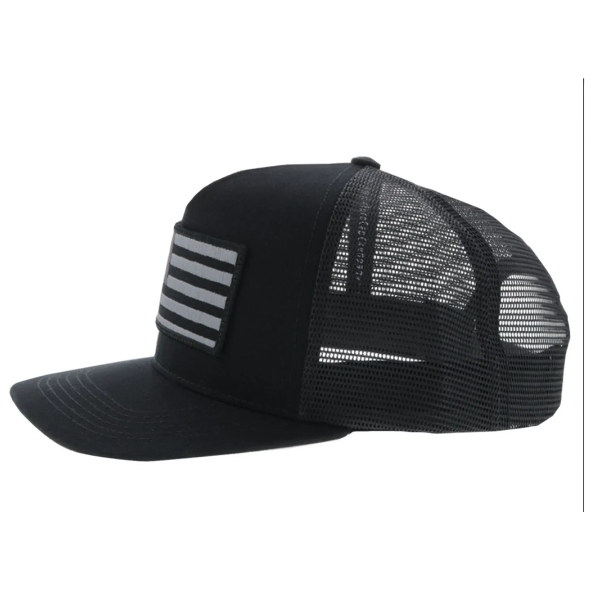 Hooey Black American Buffalo Flag Cap