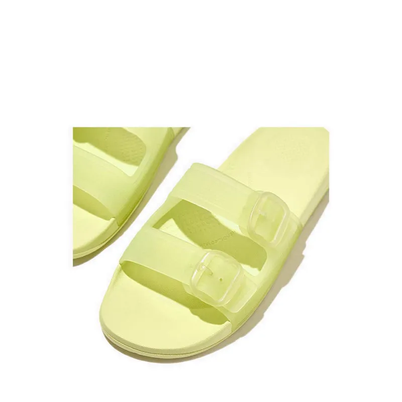 Iqushion Translucent Two-Bara Buckle Slides