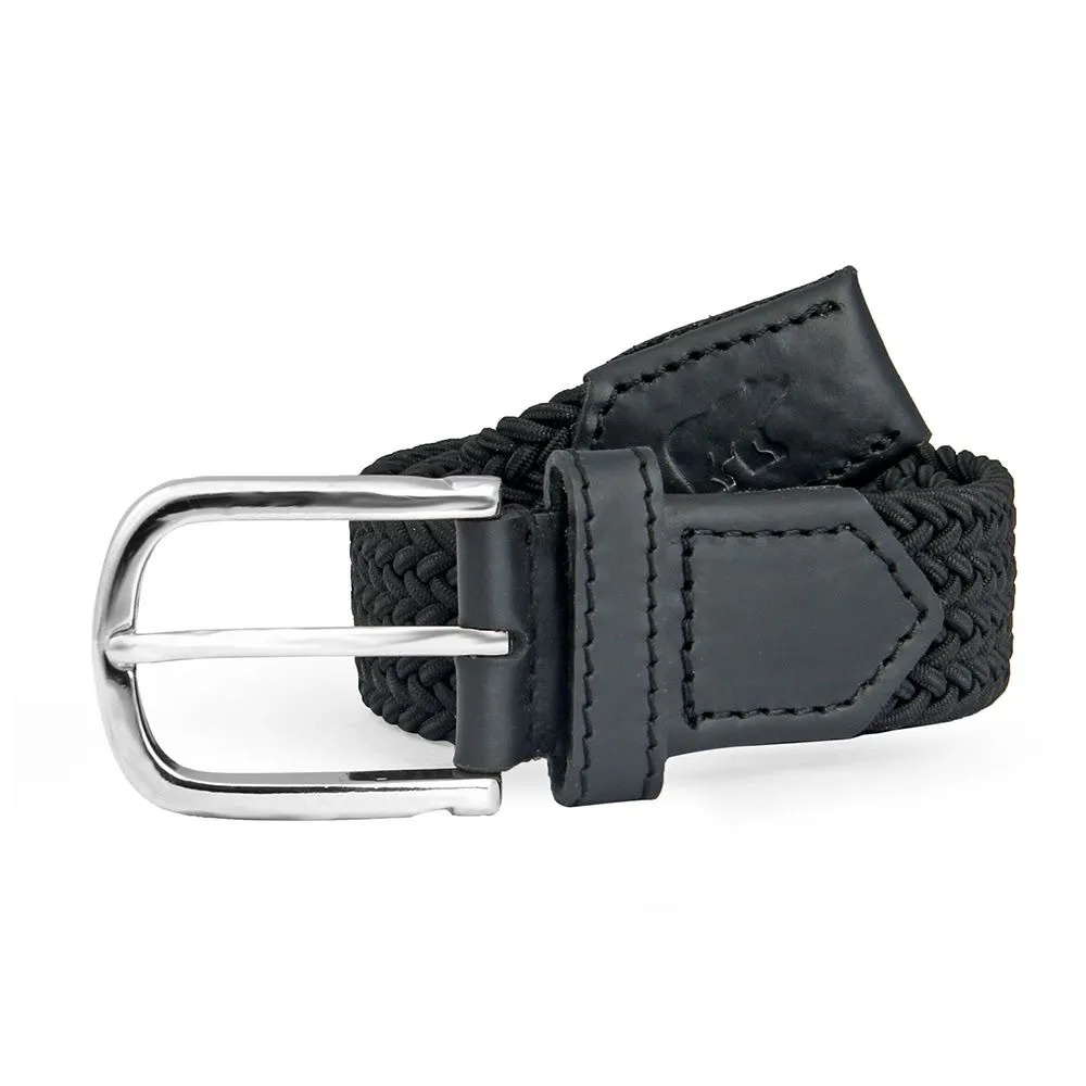 Jack Nicklaus Men's Elastic Stretch Golf Belt - Black