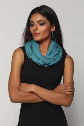 Jade Woven Oversize Scarf