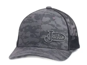 Justin Camo Logo Hat