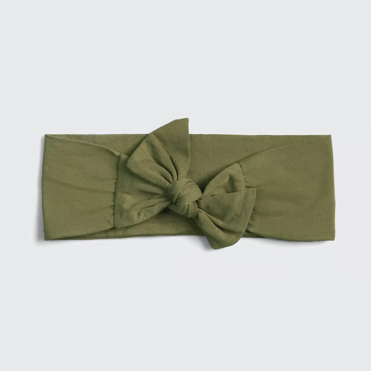 Kitsch Cotton Adjustable Headband 2pc - Moss