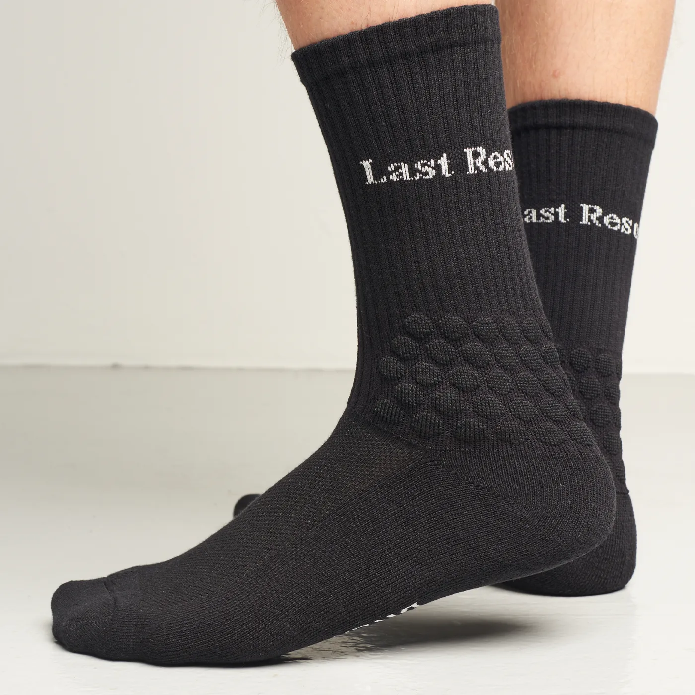 Last Resort AB Right Angle Bubble Socks - Black