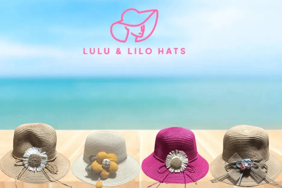 Lulu & Lilo Women's Flower Sun hats