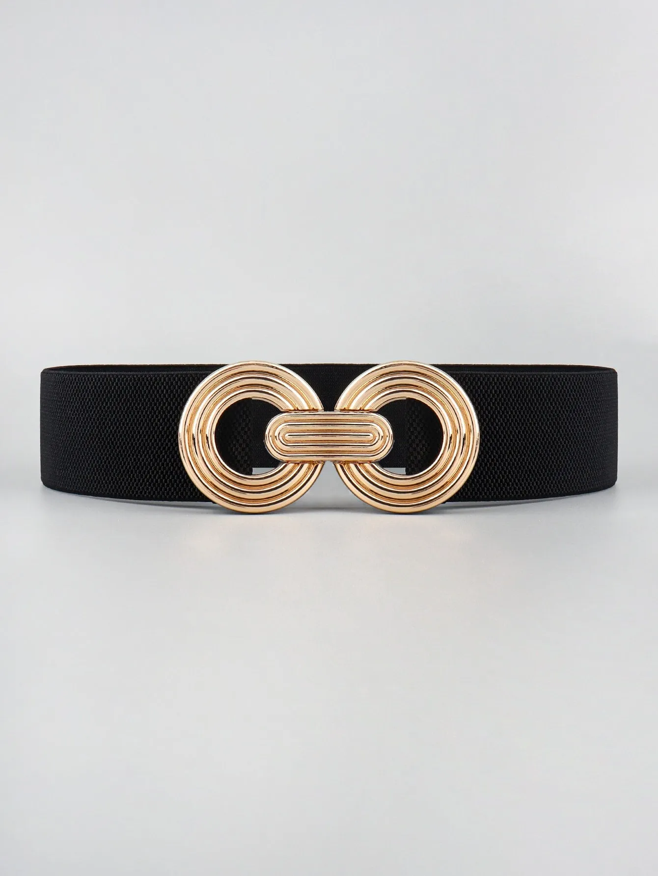 Metal Buckle Elastic Belt