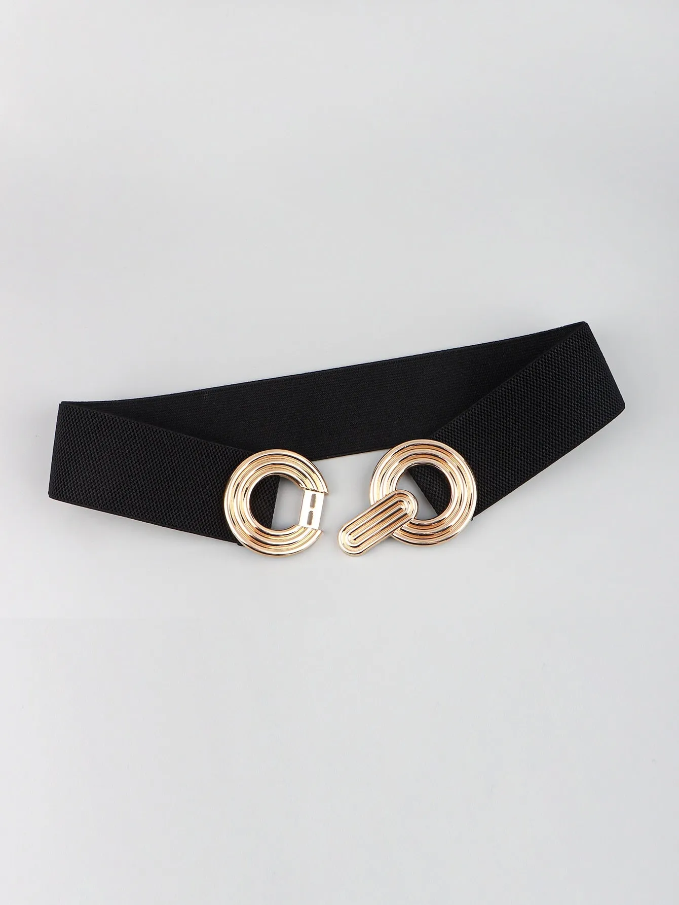 Metal Buckle Elastic Belt