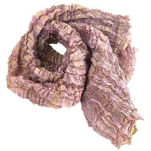 Nellie Rose Silk Scarf: Chrysalis, Blush