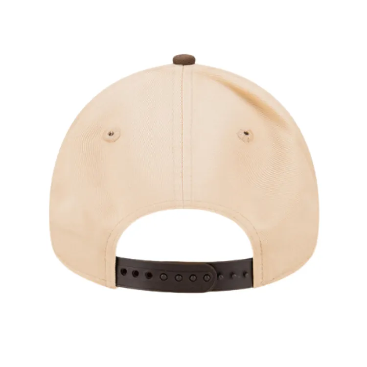 New Era Los Angeles Dodgers 9FORTY A Frame Cap - Oatmilk/Walnut