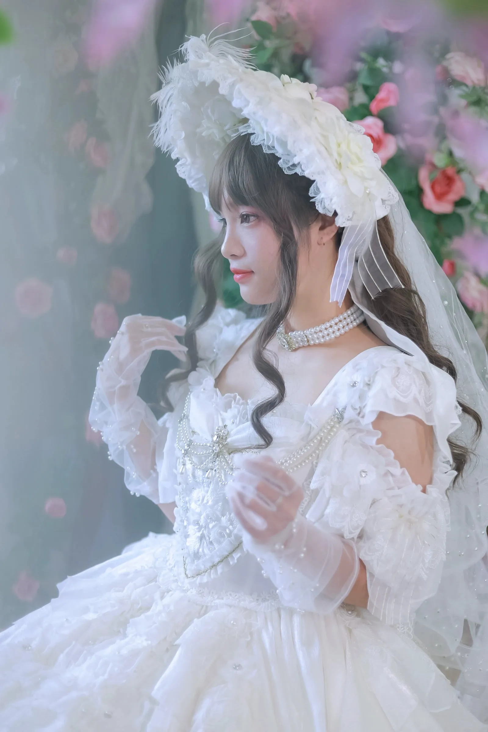 One Night~Dolores~Pure White Princess Lolita OP