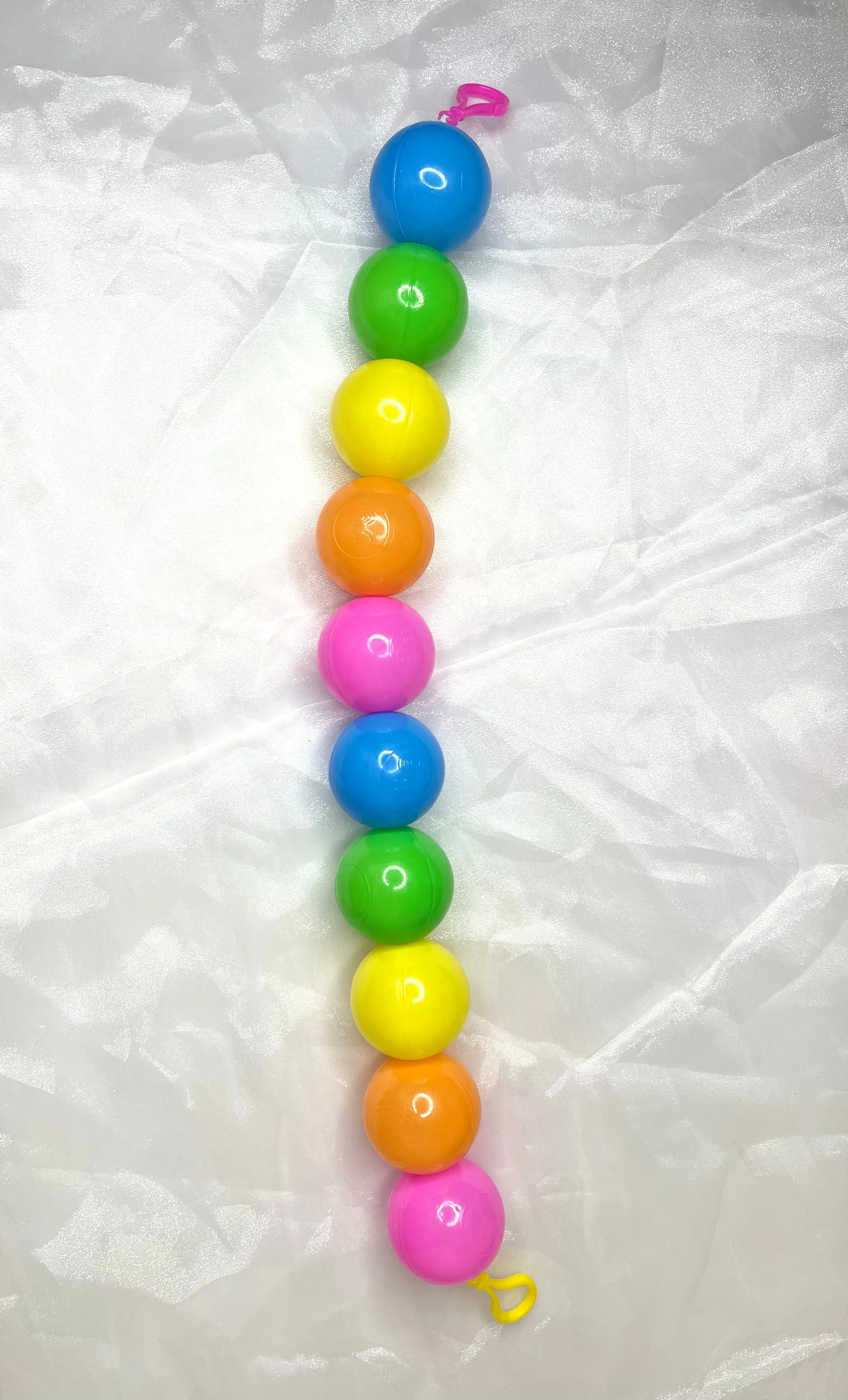 Rainbow/Pastel Rainbow Ballpit ball Belts