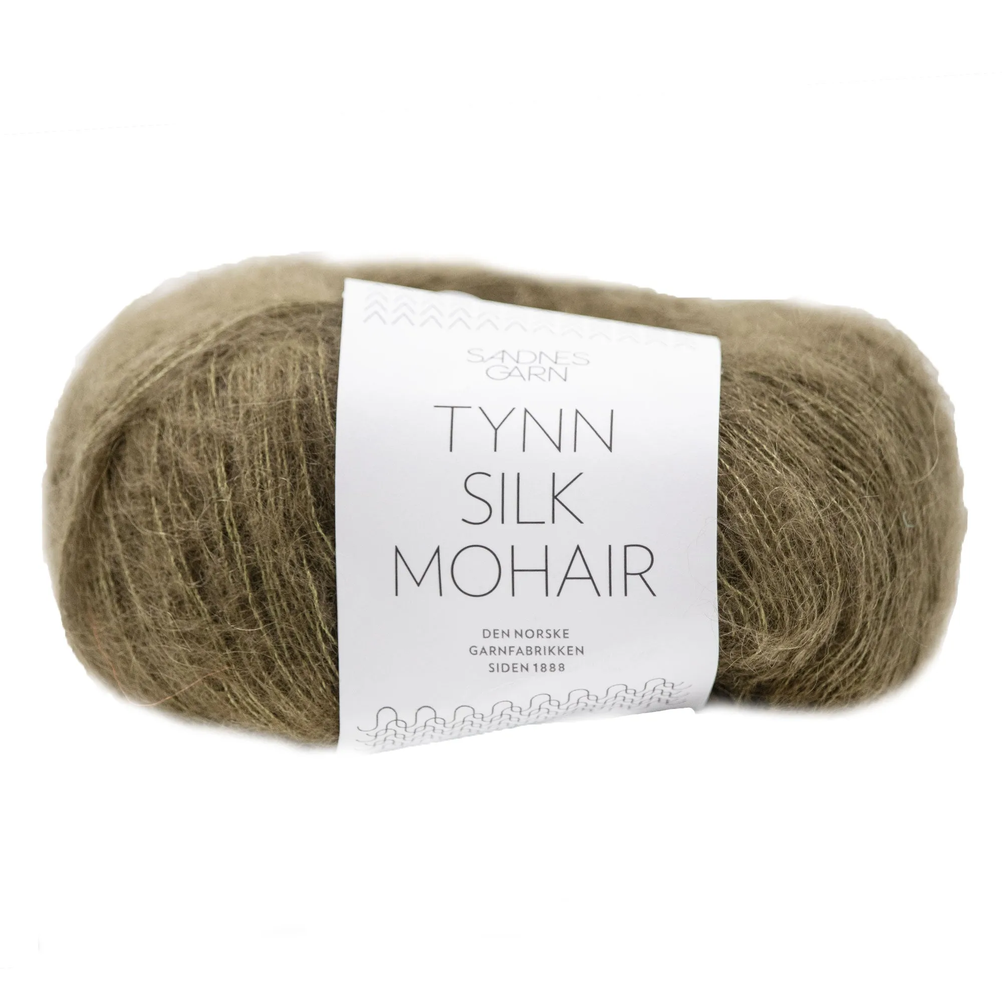 Sandnes Garn  Tynn Silk Mohair Yarn - 9873 Dark Olive