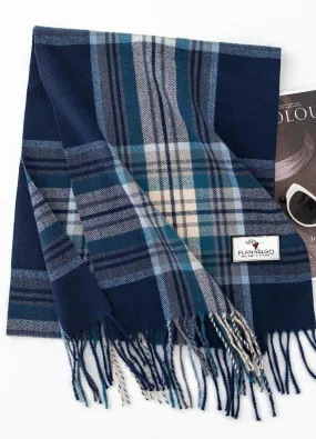 Soft Plaid Cashmere Feel Winter Scarf