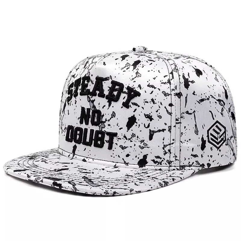 Steady No Doubt Stains Snapback Cap