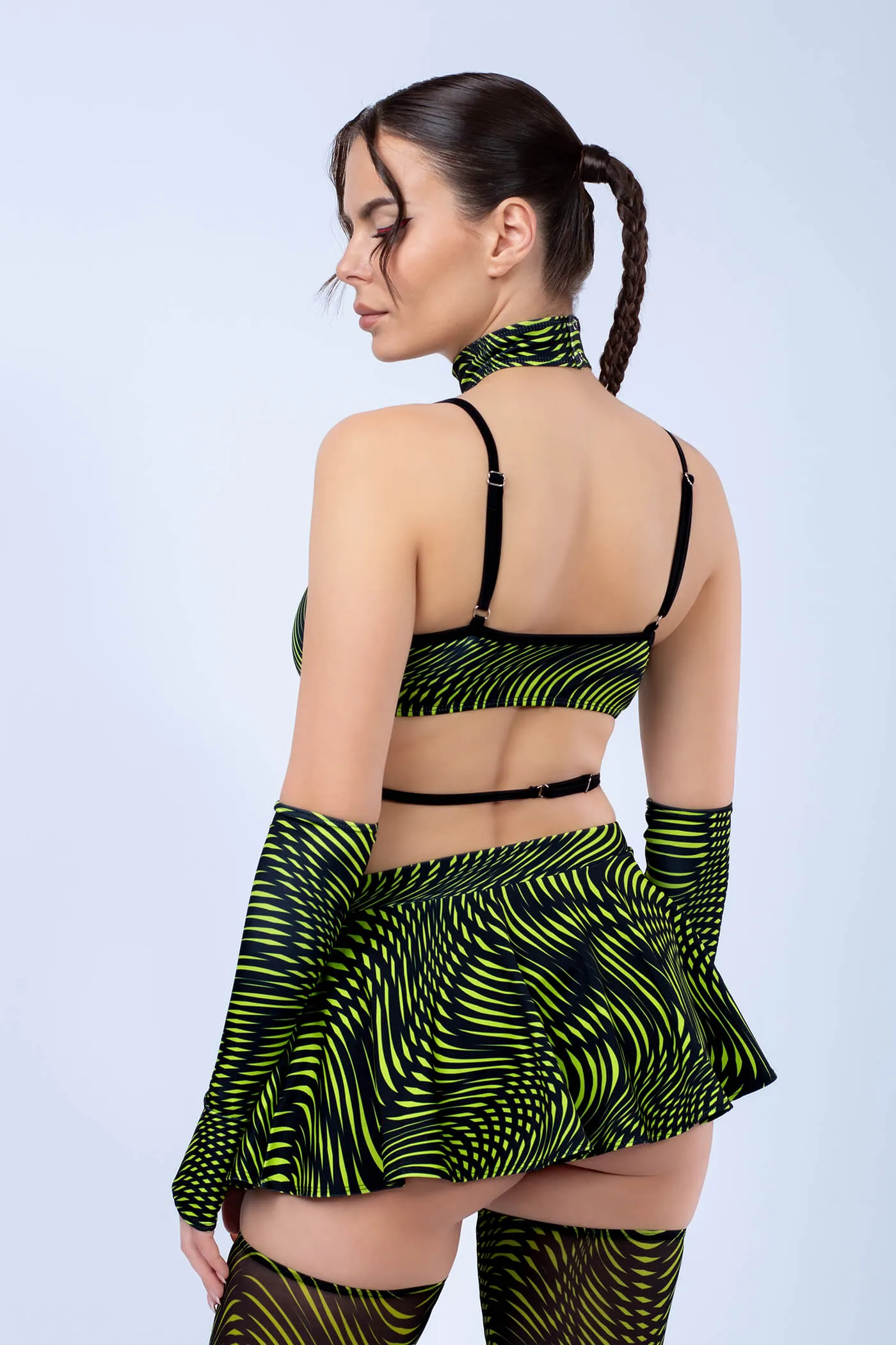 The Other Side Strappy Triangle Top