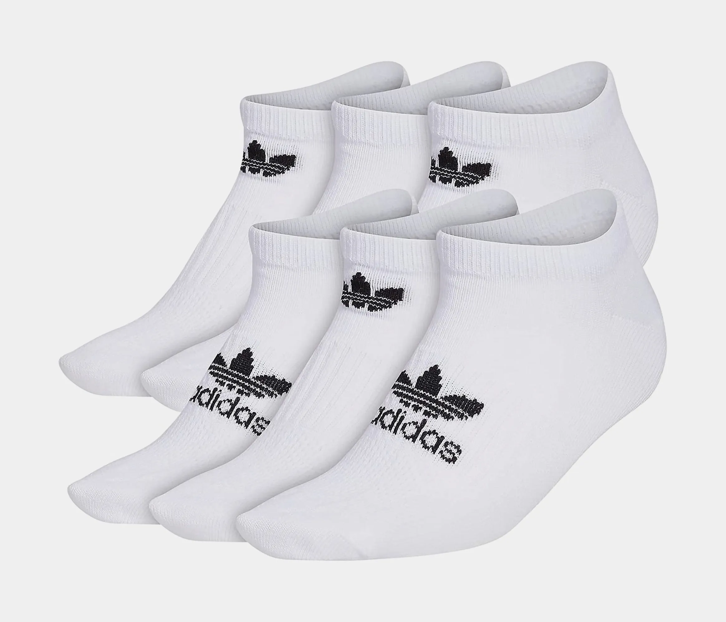 Trefoil Superlite No Show Socks Womens Socks (White)