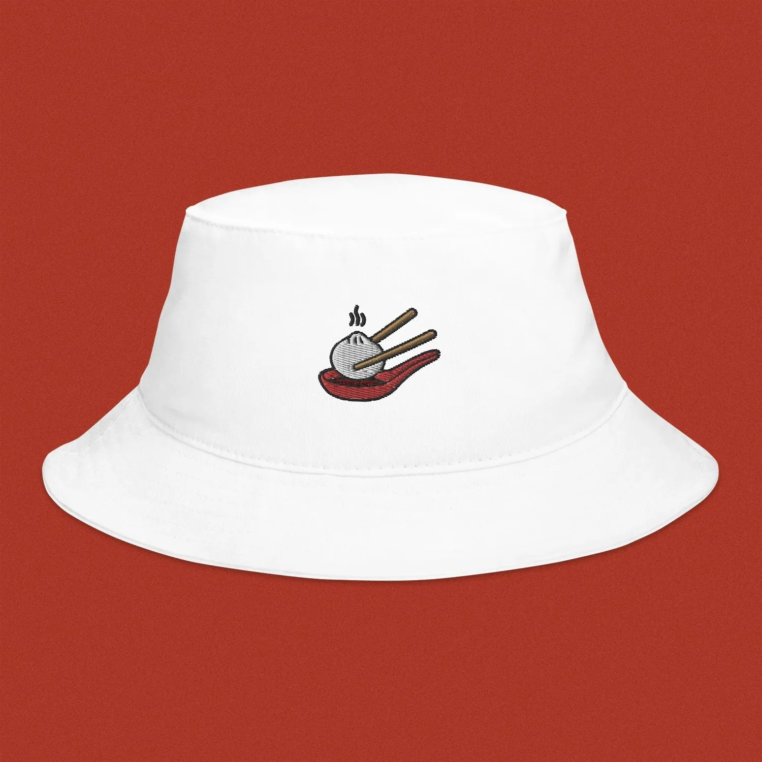 Xiao Long Bao Embroidered Bucket Hat